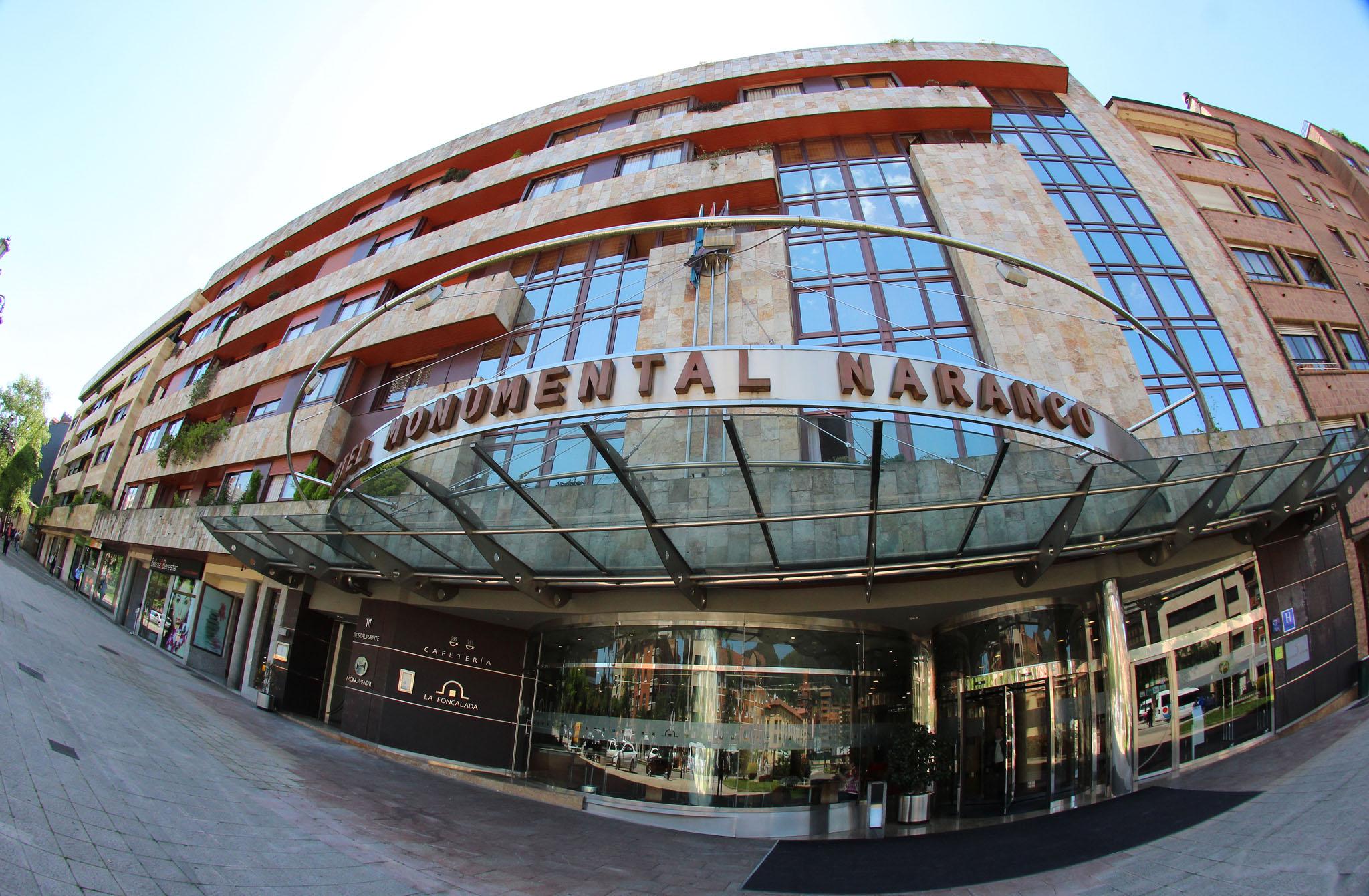 Silken Monumental Naranco Hotel Oviedo Exterior foto